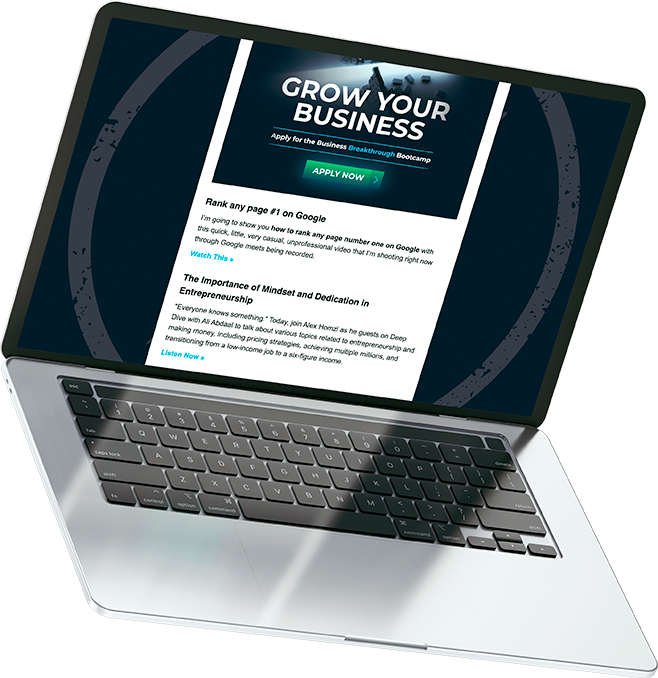 Grow Your Business Laptop