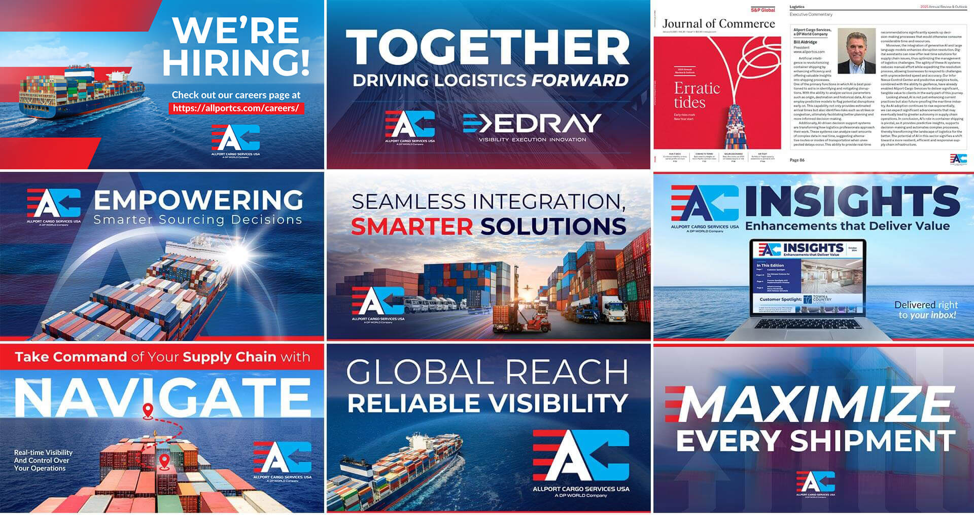 Allport Cargo Services Branding