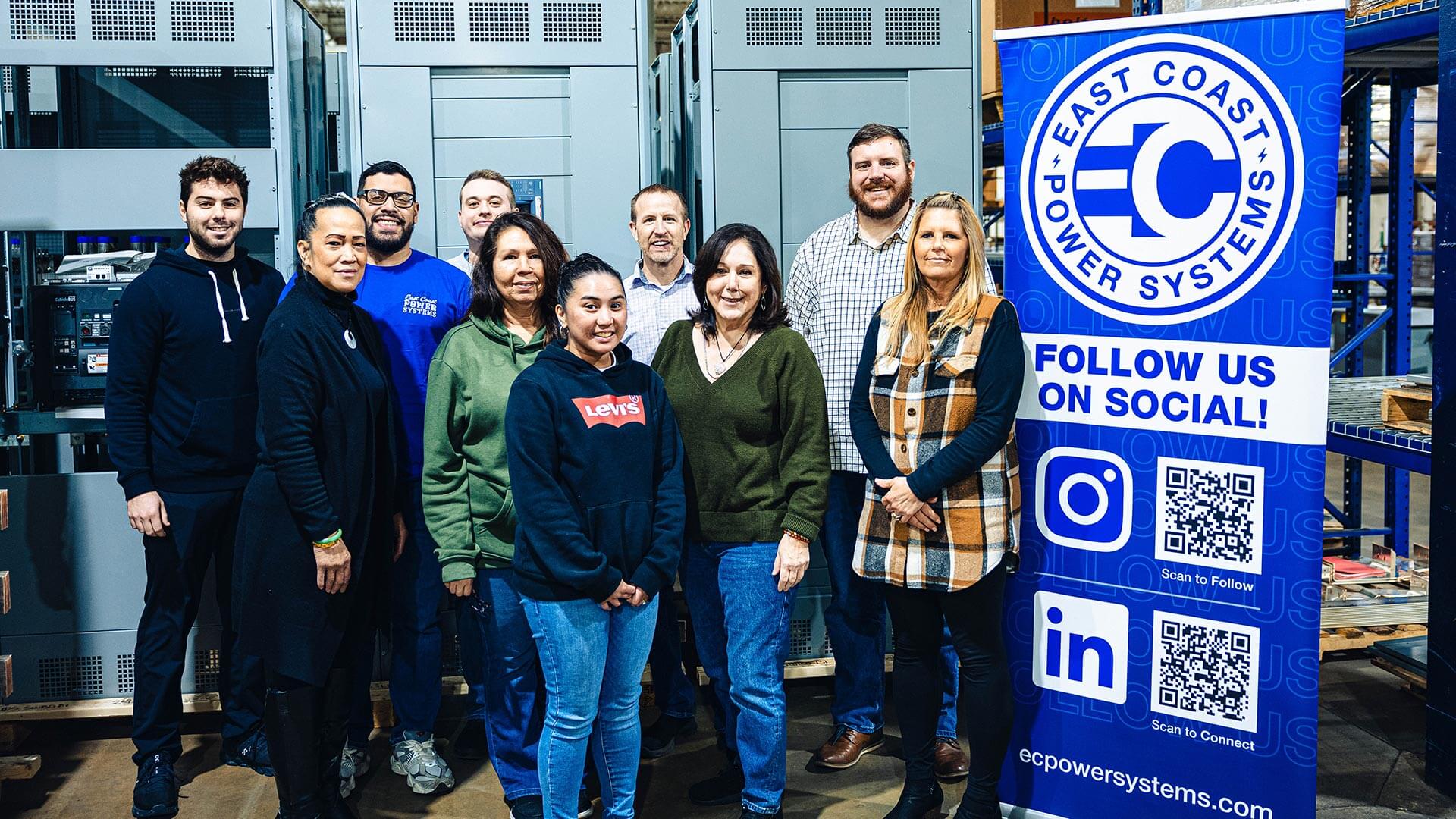 East Coast Power Systems Branding