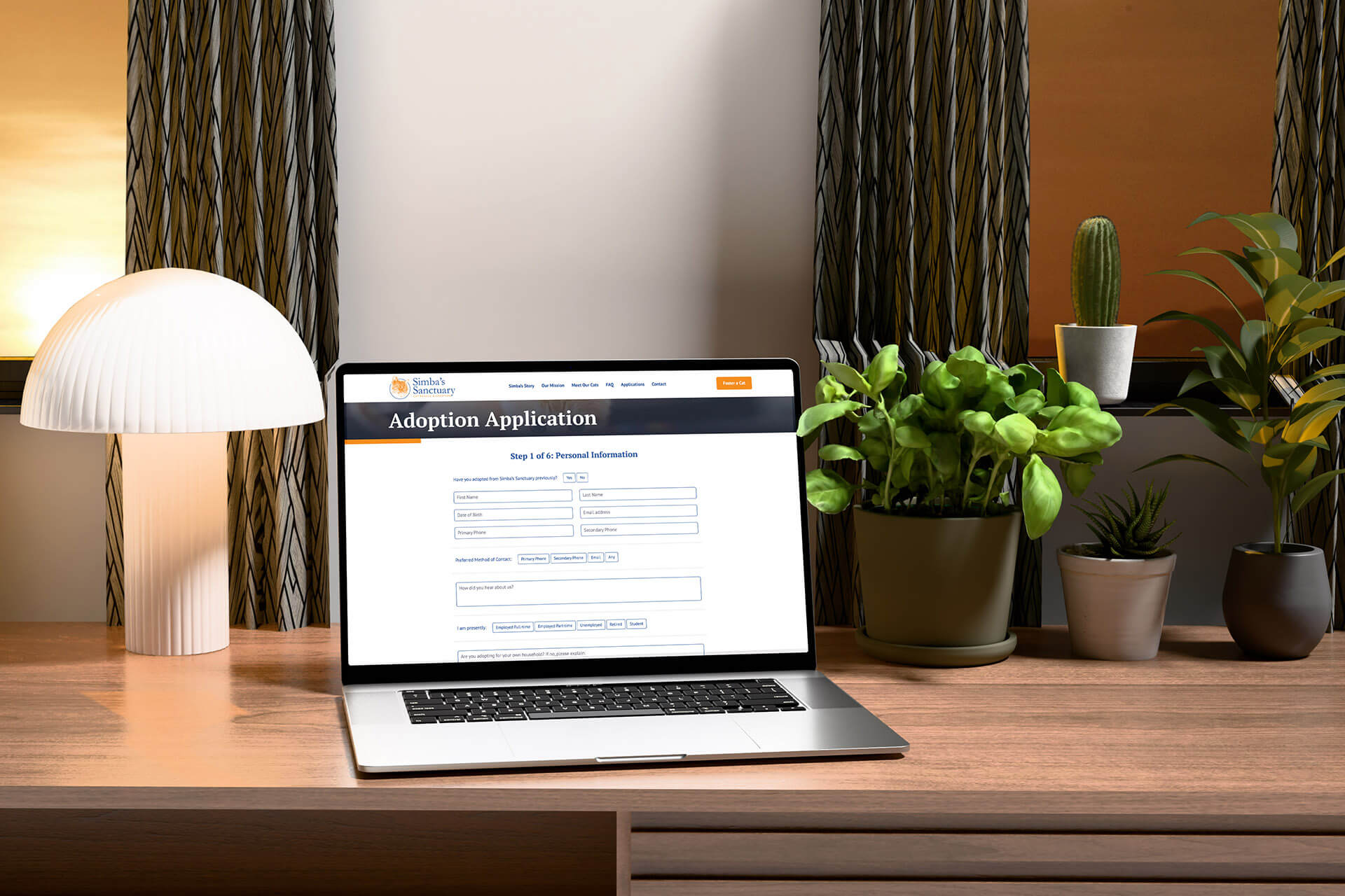 Simba’s Sanctuary Branding